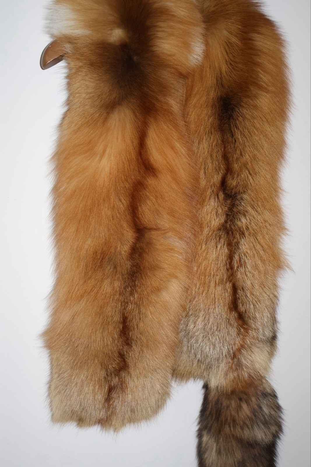 Incredible Red Fox Boa, Optional Matching Hat Real Fur Scarf Shawl