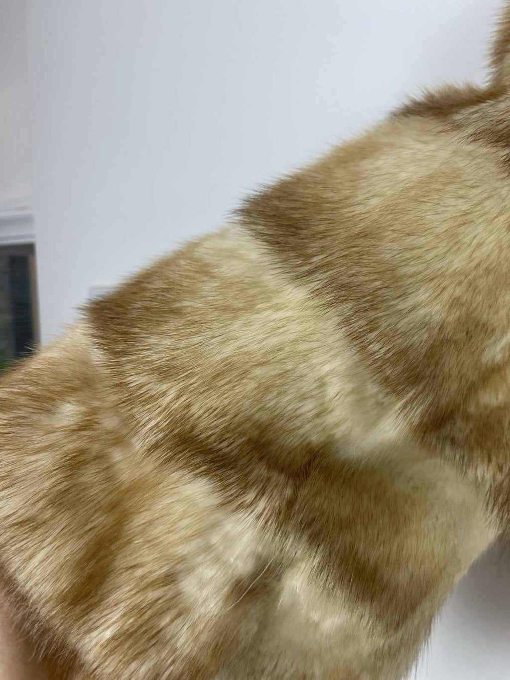 Real Fur Coat STUNNING Modern style, Mink? Marten? Fitch?