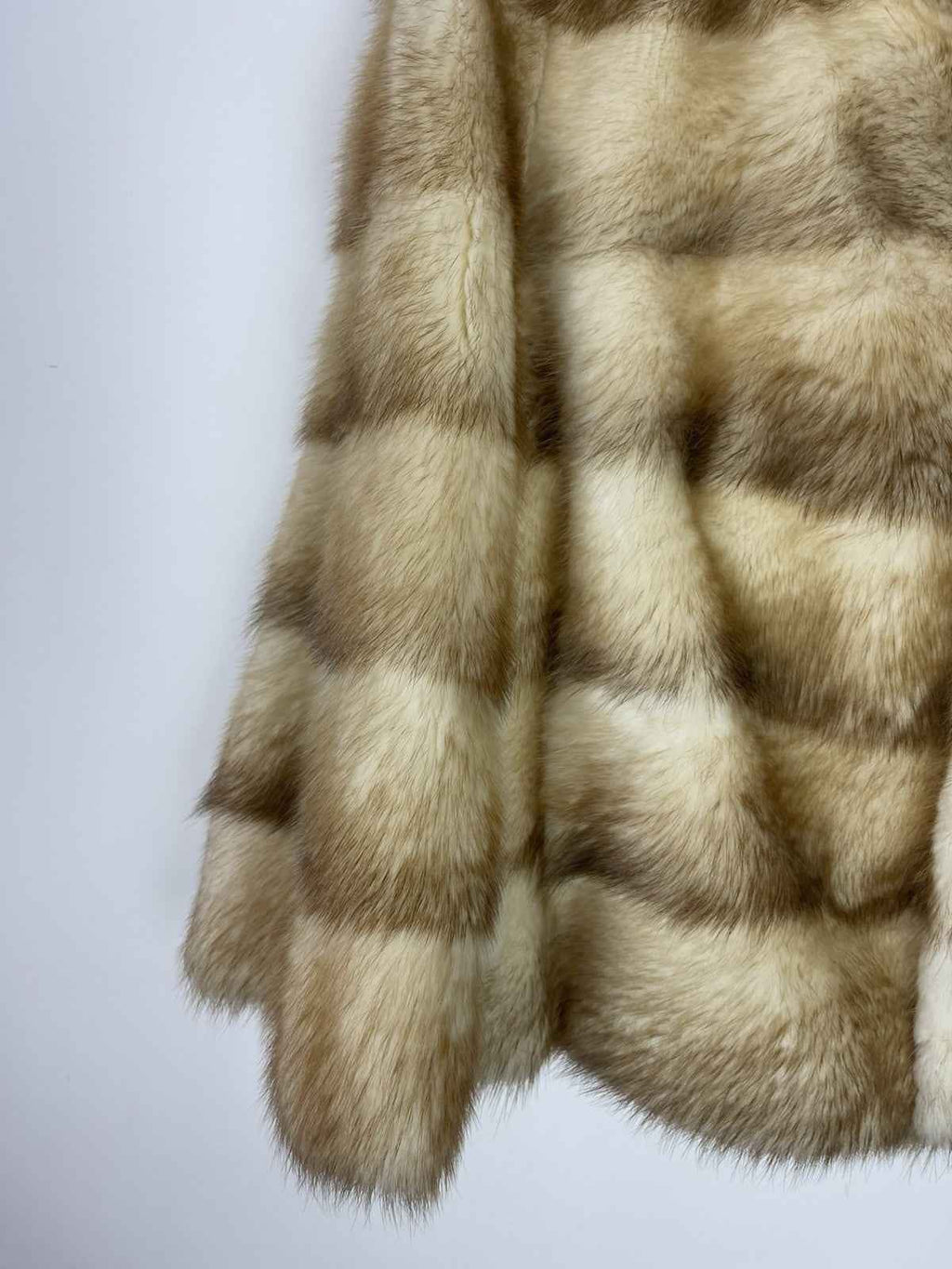 Real Fur Coat STUNNING Modern style, Mink? Marten? Fitch?