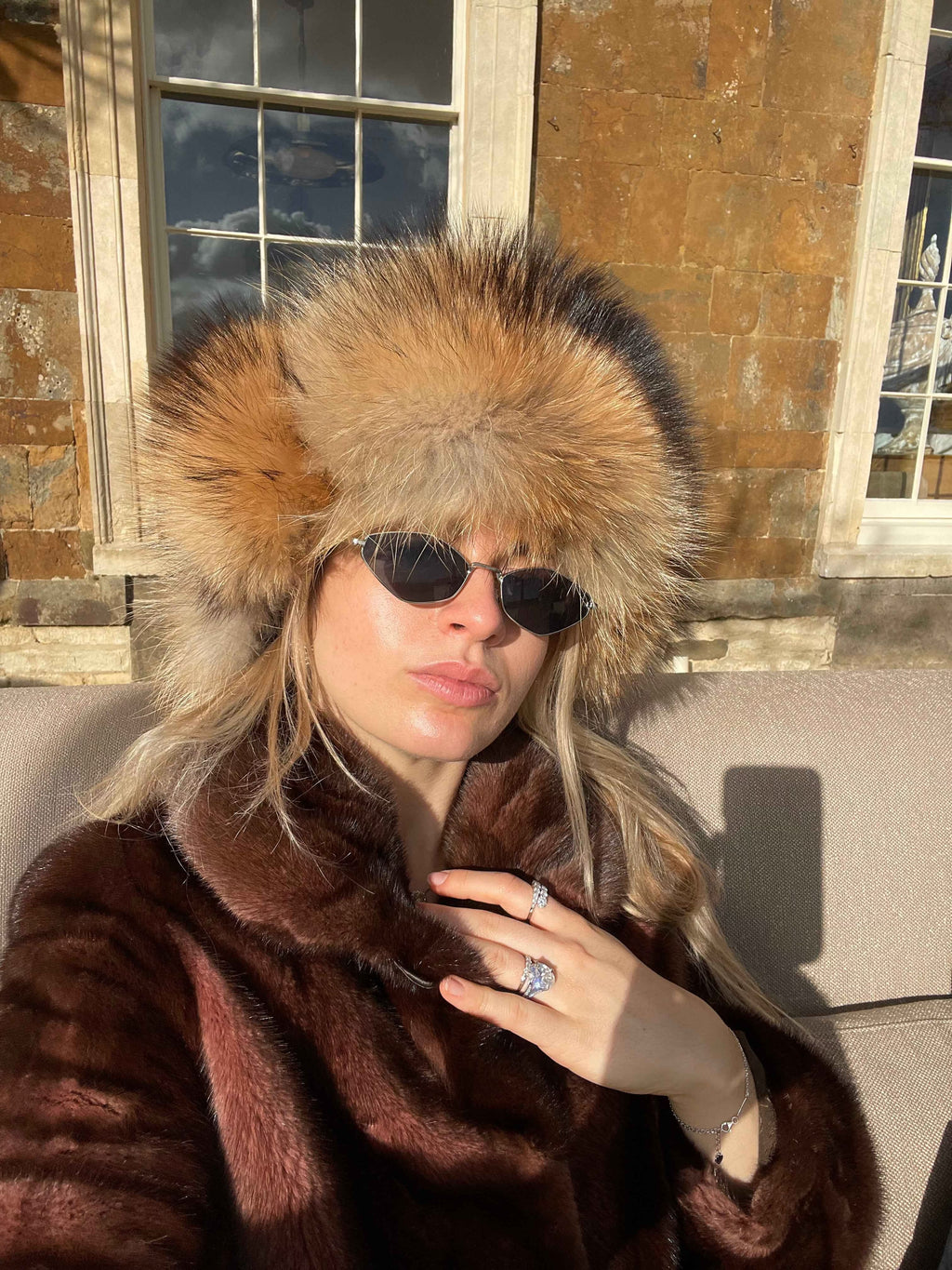 The Fur and Leather Hat